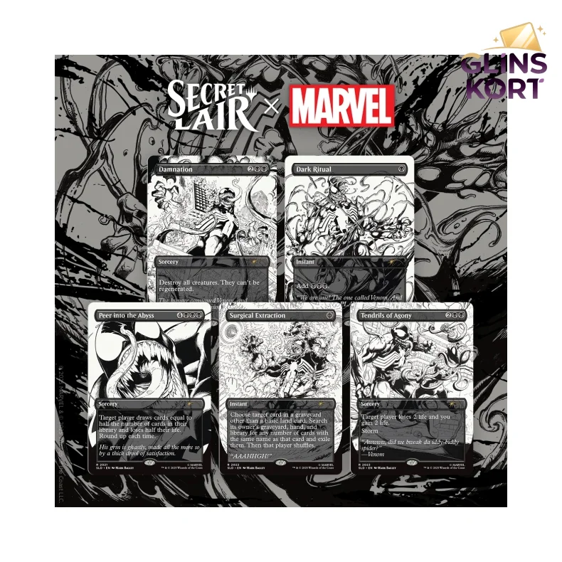 Secret Lair x Marvel's Spider-Man: Venom Unleashed (Inks)