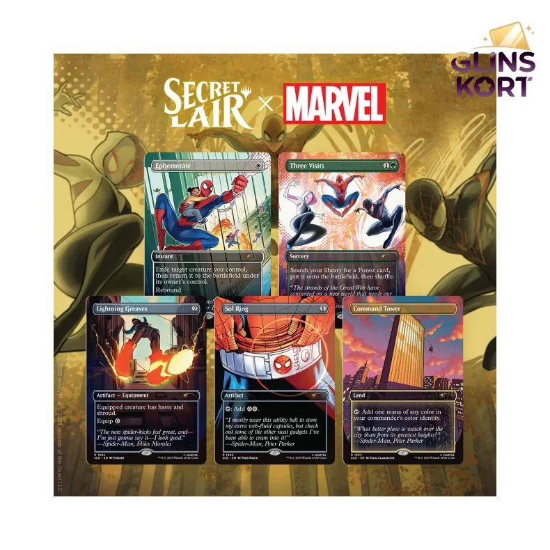 Secret Lair x Marvel's Spider-Man: Heroic Deeds