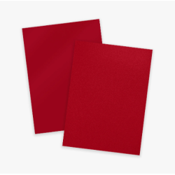 Matte textured Sleeves - R�d