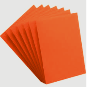 Matte textured Sleeves - Oransje