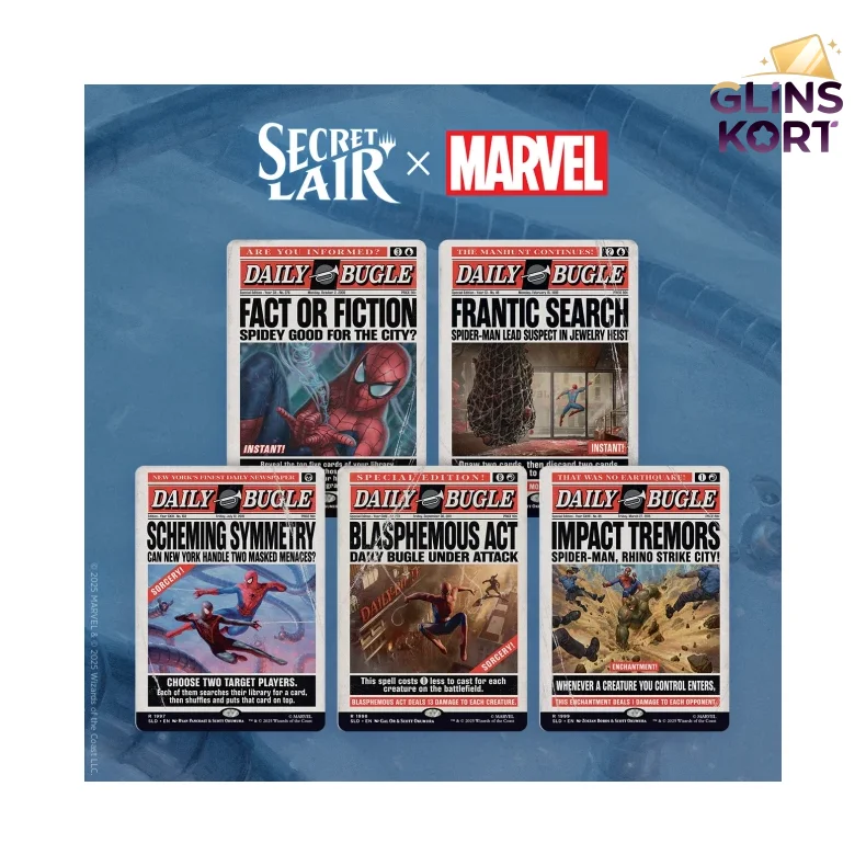 Secret Lair x Marvel's Spider-Man: Daily Bugle Breaking News