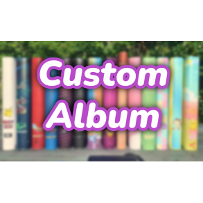 Custom laget Kort-Album (Firkantet ver.)