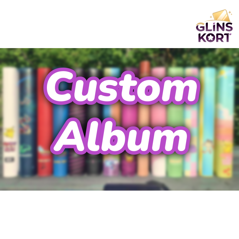 Custom laget Kort-Album (Firkantet ver.)