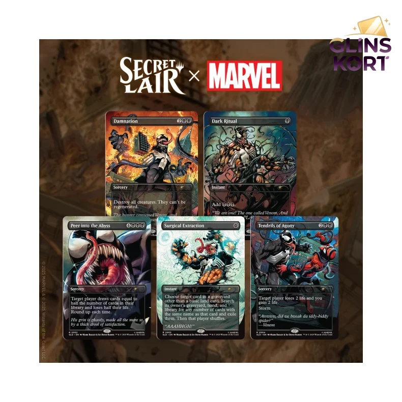 Secret Lair x Marvel�s Spider-Man: Venom Unleashed (Colors)